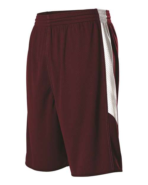 Alleson Athletic Youth Single Ply Reversible Shorts 589PSPY