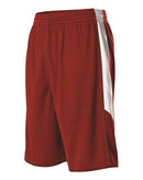 Alleson Athletic Youth Single Ply Reversible Shorts 589PSPY