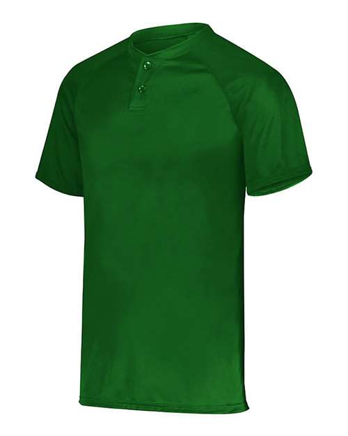 Augusta Sportswear Attain Two-Button Jersey 1565 - Dark Green