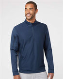 Adidas Performance Textured Quarter-Zip Pullover A295