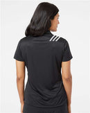 Adidas Women's 3-Stripes Shoulder Polo A325