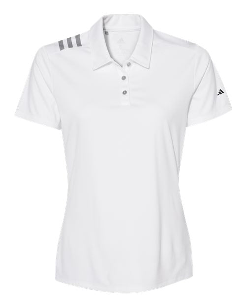 Adidas Women's 3-Stripes Shoulder Polo A325