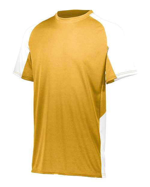 Augusta Sportswear Youth Cutter Jersey 1518 - Athletic Gold/ White