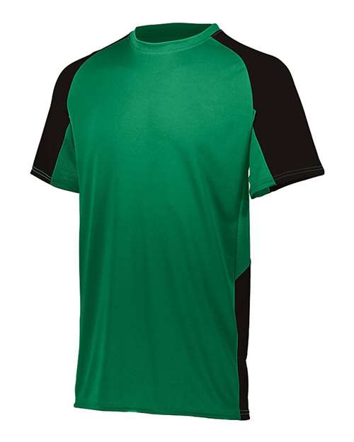 Augusta Sportswear Youth Cutter Jersey 1518 - Kelly/ Black