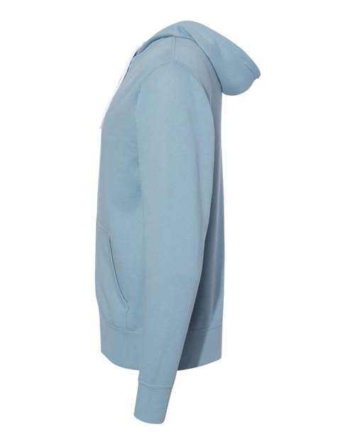 Independent Trading Co. Lightweight Full-Zip Hooded Sweatshirt AFX90UNZ