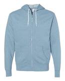 Independent Trading Co. Lightweight Full-Zip Hooded Sweatshirt AFX90UNZ
