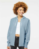 Independent Trading Co. Lightweight Full-Zip Hooded Sweatshirt AFX90UNZ