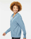 Independent Trading Co. Lightweight Full-Zip Hooded Sweatshirt AFX90UNZ