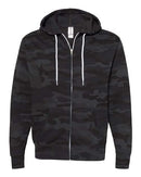 Independent Trading Co. Lightweight Full-Zip Hooded Sweatshirt AFX90UNZ