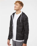 Independent Trading Co. Lightweight Full-Zip Hooded Sweatshirt AFX90UNZ