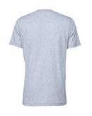 BELLA + CANVAS CVC Jersey Tee 3001CVC - Heather Prism Blue
