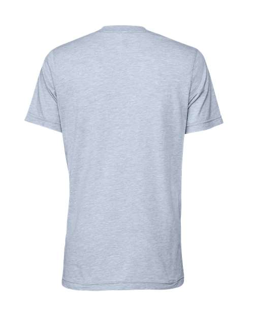 BELLA + CANVAS CVC Jersey Tee 3001CVC - Heather Prism Blue