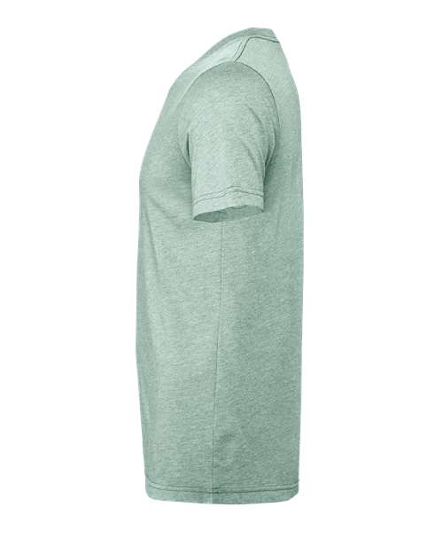 BELLA + CANVAS CVC Jersey Tee 3001CVC - Heather Prism Dusty Blue