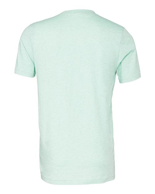 BELLA + CANVAS CVC Jersey Tee 3001CVC - Heather Prism Mint