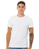 BELLA + CANVAS CVC Jersey Tee 3001CVC - Solid White Blend
