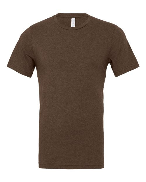 BELLA + CANVAS CVC Jersey Tee 3001CVC - Heather Brown
