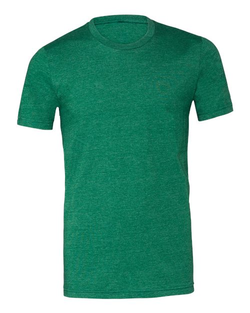 BELLA + CANVAS CVC Jersey Tee 3001CVC - Heather Grass Green