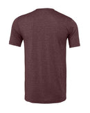 BELLA + CANVAS CVC Jersey Tee 3001CVC - Heather Maroon