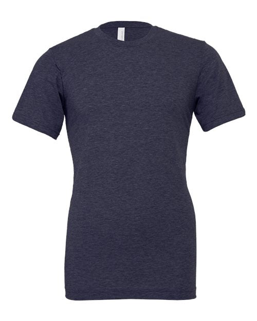 BELLA + CANVAS CVC Jersey Tee 3001CVC - Heather Midnight Navy