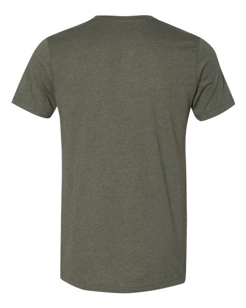 BELLA + CANVAS CVC Jersey Tee 3001CVC - Heather Military Green