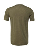 BELLA + CANVAS CVC Jersey Tee 3001CVC - Heather Olive