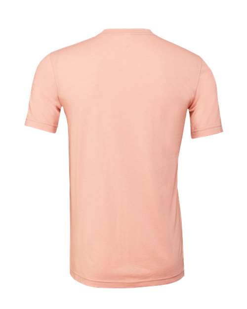 BELLA + CANVAS CVC Jersey Tee 3001CVC - Heather Peach