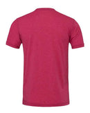 BELLA + CANVAS CVC Jersey Tee 3001CVC - Heather Raspberry
