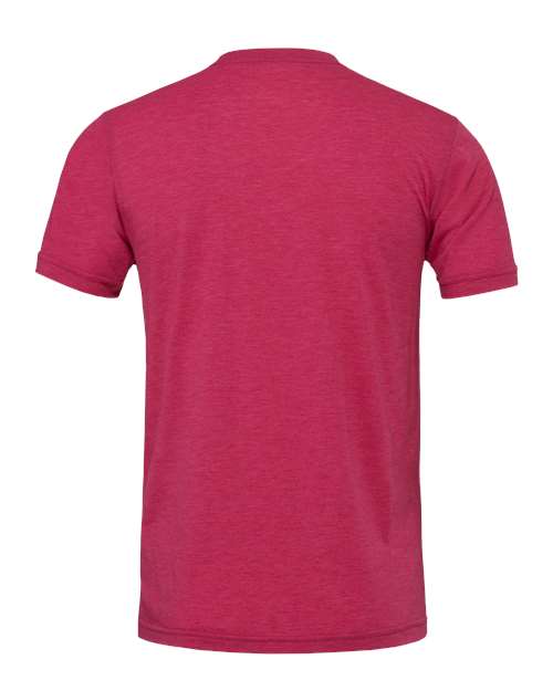 BELLA + CANVAS CVC Jersey Tee 3001CVC - Heather Raspberry