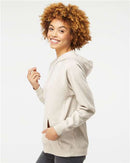 Independent Trading Co. Special Blend Raglan Hooded Sweatshirt PRM33SBP - Stone Heather