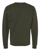 Independent Trading Co. Midweight Crewneck Sweatshirt SS3000 - Army