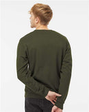 Independent Trading Co. Midweight Crewneck Sweatshirt SS3000 - Army
