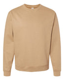 Independent Trading Co. Midweight Crewneck Sweatshirt SS3000 - Sandstone