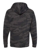 Independent Trading Co. Midweight Hooded Sweatshirt SS4500 - Black Camo