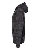 Independent Trading Co. Midweight Hooded Sweatshirt SS4500 - Black Camo