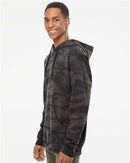Independent Trading Co. Midweight Hooded Sweatshirt SS4500 - Black Camo