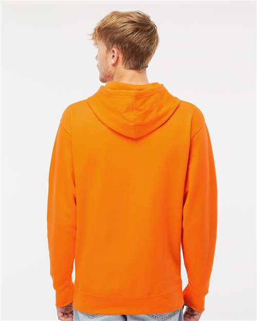 Independent Trading Co. Midweight Hooded Sweatshirt SS4500 - Safety Orange