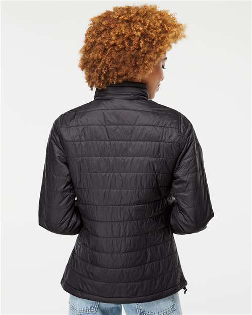 Independent Trading Co. Women's Puffer Jacket EXP200PFZ