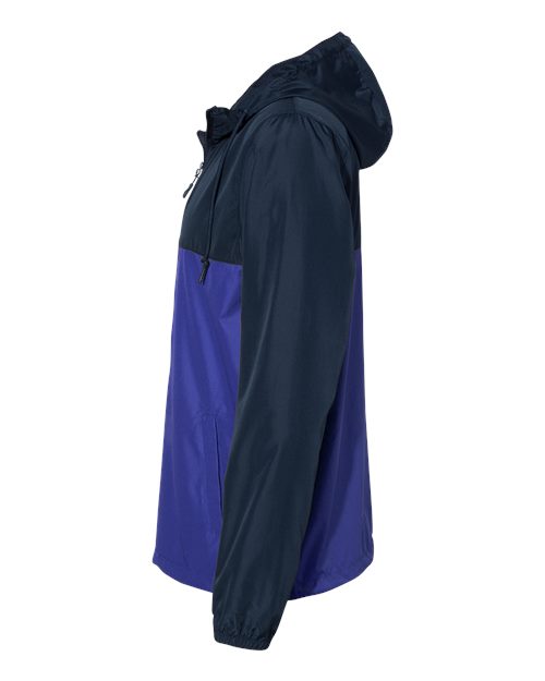 Independent Trading Co. Lightweight Windbreaker Full-Zip Jacket EXP54LWZ - Classic Navy/ Royal