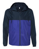 Independent Trading Co. Lightweight Windbreaker Full-Zip Jacket EXP54LWZ - Classic Navy/ Royal