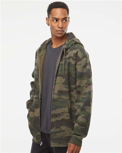 Independent Trading Co. Heavyweight Full-Zip Hooded Sweatshirt IND4000Z