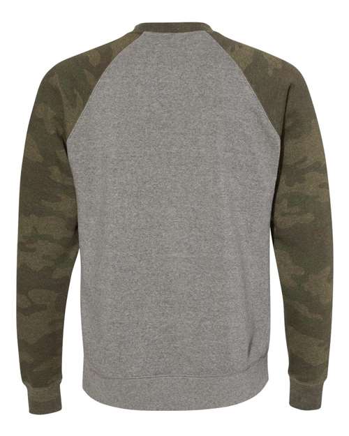 Independent Trading Co. Special Blend Crewneck Raglan Sweatshirt PRM30SBC