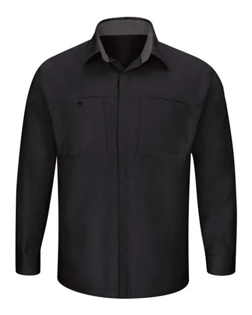 Red Kap Performance Plus Long Sleeve Shirt with OilBlok Technology SY32