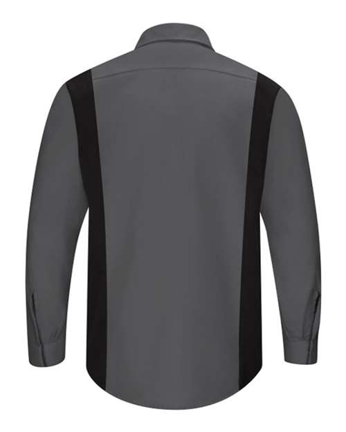 Red Kap Performance Plus Long Sleeve Shirt with OilBlok Technology SY32
