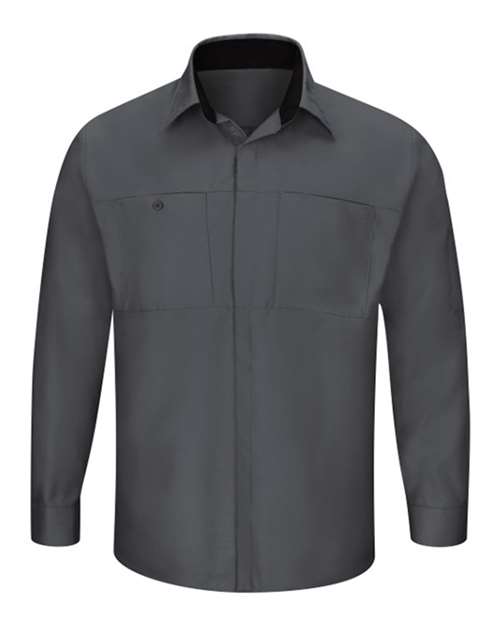 Red Kap Performance Plus Long Sleeve Shirt with OilBlok Technology SY32