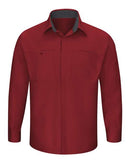 Red Kap Performance Plus Long Sleeve Shirt with OilBlok Technology SY32