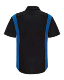 Red Kap Performance Plus Short Sleeve Shirt with Oilblok Technology - Tall Sizes SY42T