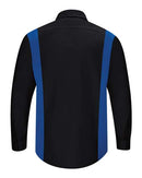 Red Kap Performance Plus Long Sleeve Shirt with OilBlok Technology - Tall Sizes SY32T