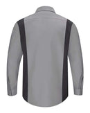 Red Kap Performance Plus Long Sleeve Shirt with OilBlok Technology - Tall Sizes SY32T