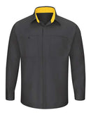 Red Kap Performance Plus Long Sleeve Shirt with OilBlok Technology SY32