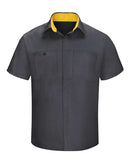 Red Kap Performance Plus Short Sleeve Shirt with Oilblok Technology SY42